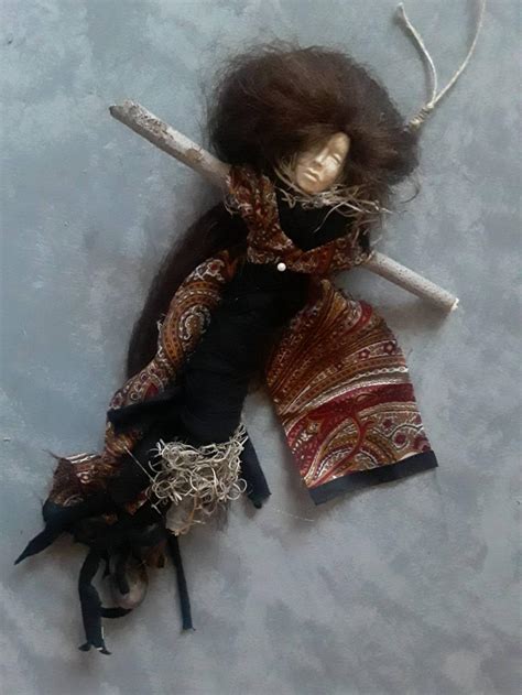 Enchanted voodoo doll head